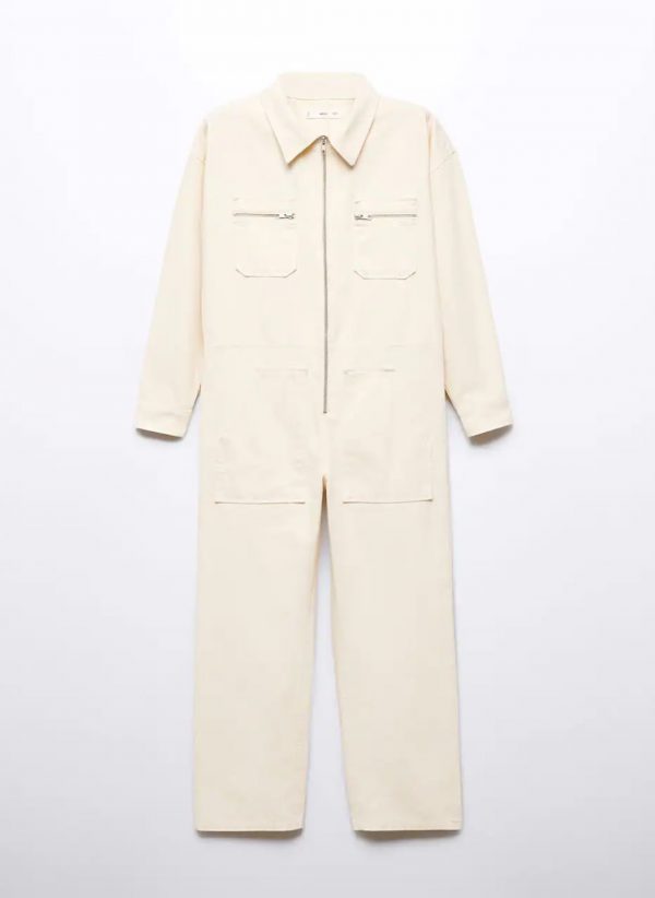 Denim zipper jumpsuit - Image 5